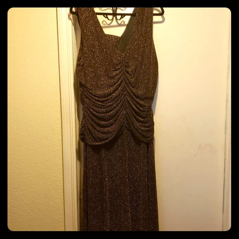 Ruched Evening Dress